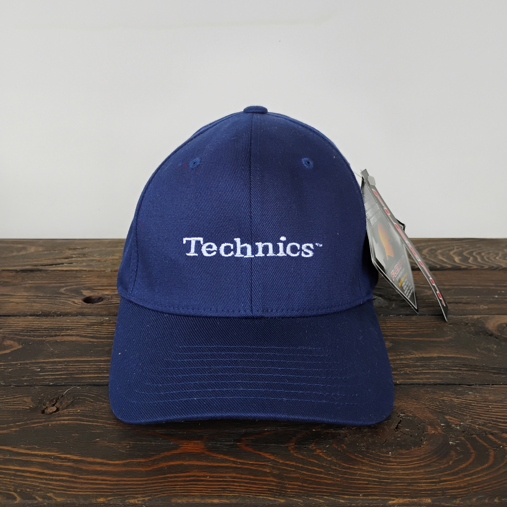 Technics Vintage Navy Blue Cap Size L-XL
